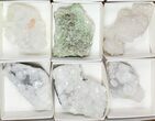 Mixed Indian Mineral & Crystal Flat - Pieces #95593-1